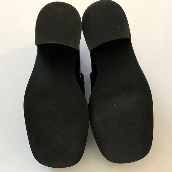 JEFFREY CAMPBELL Sims Chunky Stacked Block Heeled Loafer Size 7 - Picture 5 of 11